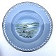 Bing & Grøndahl, Norwegian porcelain, Dinner plate, Hardangervidda #12817 / 325.5 cm in diameter ...