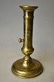 Brass candlestick, 19th century empire, Denmark. H.: 18 cm.
