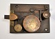 Door lock 
18./19. thC. 
Denmark. Brass 
and iron. 8 x 
11 cm. With 
matching key.
Really nice 
...
