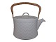 Bing & Grondahl White Cordial (also called White Palet) stoneware, tea pot.Designed by Jens ...
