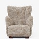 Danish CabinetmakerUpholstered easy chair in new ...