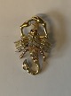 Scorpio pendant in 14 carat goldStamped 585Height 19.68 mm approxchecked by goldsmithThe ...