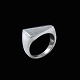 Georg Jensen. Sterling Silver Ring #141 - Plaza - Henning Koppel. Size 59mmDesign by Henning ...