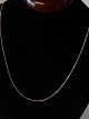 Gold-plated necklace in silverStamped 925Length 50 cm approxThickness 0.74 mmNice and ...
