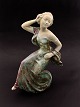 Michael Andersen Bornholm ceramic Dancer H. 46 cm. Item No. 518062