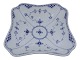 Royal 
Copenhagen Blue 
Fluted Halv 
Lace, square 
bowl.
The factory 
mark tells, 
that this was 
...
