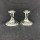 Height 8.8 cm.A pair of silver stands from English Gorham silver in sterling silver.The ...