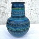 Aldo Londi, 
Bitossi Rimini 
blue Vase, 26cm 
high, Sold 
through Illums 
Bolighus.
*With repair 
on ...