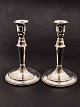 830 silver candlesticks 15.5 cm. small dent on stem from Svend Toxværd  subject no. 518681
