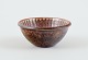 Stig Lindberg 
(1916-1982), 
Gustavsberg 
Studio hand,
miniature 
ceramic bowl.
Glaze in 
shades of ...