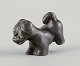 Just Andersen (1884-1943), Denmark. Rare and early puppy in disco metal. The ...