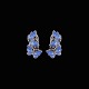 Volmer Bahner. 
Sterling Silver 
'Butterfly' Ear 
Clips with blue 
enamel.
Designed and 
crafted by ...