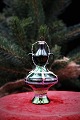 Old glass Christmas ornament / Christmas tree decoration, Jar from around 1920-50. H:8cm.