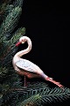 Old glass Christmas ornament / Christmas tree decoration, bird from around 1900.