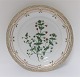 Royal Copenhagen Flora Danica. Dinner plate. Design # 3549. Diameter 25 cm. Repaired. (see ...