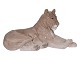 Large Royal Copenhagen figurine, female lion.The factory mark shows, that this was produced ...