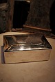 Old silver box (Stamped with silver mark) Nice for storage or as a jewelery box. H:8,5cm. ...