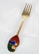 The Michelsen 
Christmas spoon 
in 1968 is made 
of gilded 
sterling silver 
and has a 
beautiful ...