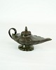 Aladdin's oil lamp, designed by Just Andersen, disco metal stamped on the bottom, produced in ...