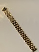 Cube Bracelet in 14 carat goldStmeplet 585Length 19 cm approxWidth 16.89 mm ...