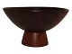Swedish rose 
wood bowl on 
stand from 
1950-1960.
Unknown 
hallmark.
Diameter 14.0 
cm., ...