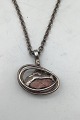 Jacob Hull Buch 
+ Deichmann 
Silverplated 
Necklace and 
Pendant 
Measures Chain 
72 cm (28.35 
inch) ...
