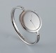 Vivianna Torun Bülow-Hübe, steel wristwatch.Design 227. Mechanical movement with manual ...