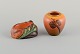 Ipsens Denmark. 
Pipe holder and 
vase in 
hand-painted 
glazed ceramic.
In great ...