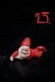 Sweet old 
biscuit gnome..
25) H: 2.3 cm. 
L:4.5cm.