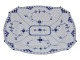 Royal 
Copenhagen Blue 
Fluted Full 
Lace, tray for 
bread.
The factory 
mark shows, 
that this was 
...