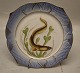 1212-3002 Fish 
Platter 24 cm 
Anguilla 
vulgaris 
(European eel) 
Painted like 
Fauna Danica & 
Flora ...