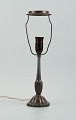 Just Andersen, table lamp in disco metal.Model D56.1930s/40s.Marked.Wear in ...