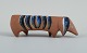 Lisa Larson for 
Gustavsberg, 
dachshund in 
ceramics.
Marked.
Measures: 14.5 
cm. x 5.0 cm.
In ...