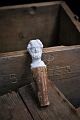 19th century 
wine stopper 
from Royal 
Copenhagen in 
the shape of a 
man's bust in 
biscuit with an 
...