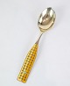 Anton Michelsen 
Christmas fork 
in gilded 
silver with a 
Winter Solstice 
motif by the 
artist Rolf ...