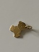 Bamse Vedhæng/Charms i 14 karat guld Stemplet 585Højde 23,20 mm catjekket af ...