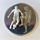 Greece. Silver 10 euro Olympics 2004. Football
