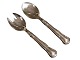 Herregaard 
silver and 
stainless steel 
from Cohr, 
small salad 
set.
Marked with 
Danish silver 
...