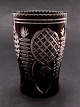 Bohemian glass vase height 17.5 cm. Item No. 522441