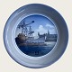 Royal Copenhagen, Platte, Helsingør shipyard #5256, 22cm in diameter, 1st sorting *Nice condition*