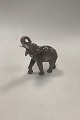 Dahl Jensen Figurine of Elephant No 1113Measures 14,5cm /  5.71 inch