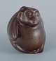 Gösta Grähs for Rörstrand (active 1982-1986), monkey in ceramic.Glaze in shades of ...