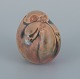 Gösta Grähs for Rörstrand (active 1982-1986), sloth in ceramic.Glaze in shades of ...