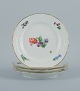 Royal 
Copenhagen, 
Light Saxon 
Flower, four 
lunch plates.
Decoration 
number 
493/1623.
Approx. ...