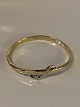 Bracelet with Brilliant 14 carat goldStamped 585Measures 60.02*54.62 mm approxHeight 4.85 ...