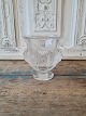 Pure Lalique crystal vase decorated with swallows in relief Signed: Lalique - France Height ...