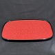 Length 38 cm.
Width 27 cm.
Modern tray 
with red and 
yellow side 
with modern 
decoration.
It ...