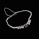 A. Dragsted - 
Copenhagen. 14k 
White Gold 
Bracelet with 
Ruby and 
Diamonds.
Six brilliant 
cut ...