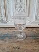 Porter glass "ground Victor" Holmegaard around 1900 Height 14.5 cm.