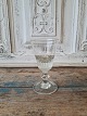 Wine glass with thick base Height 12.5 cm.